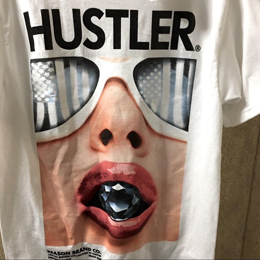 Reason Brand Hustler collab T-Shirt Limited Edition size Men’s M.